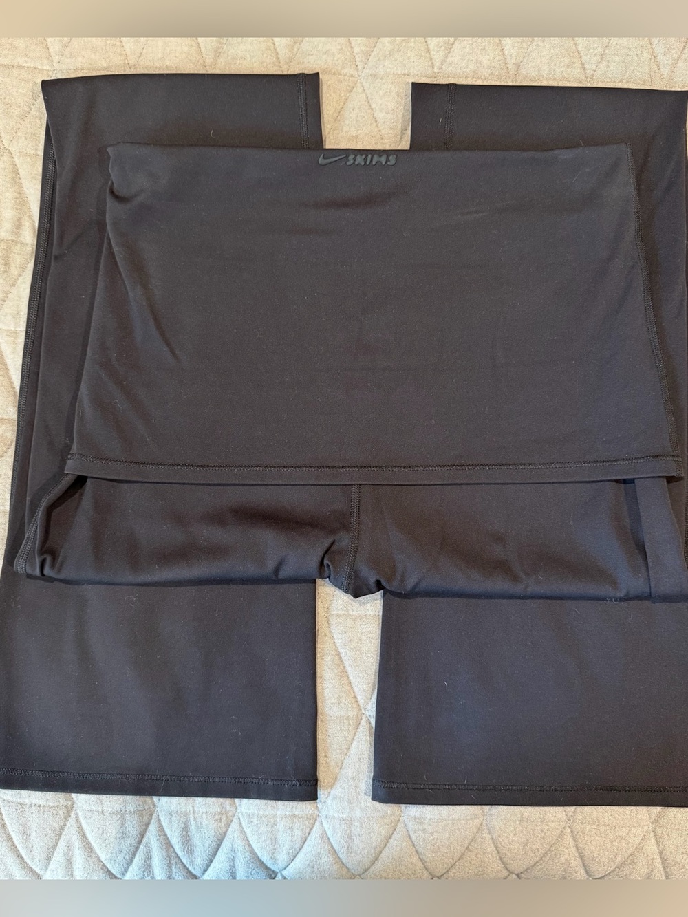 NikeSKIMS Matte Flared Fold-Over Pants